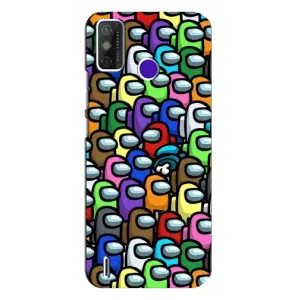 Чохли Амонг Ас для TECNO Spark Power 2 (LC8) (AlphaPrint) (Убитий)