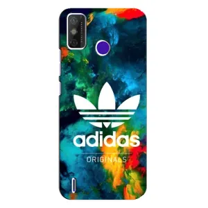 Чохли Адидас для TECNO Spark Power 2 (LC8) (AlphaPrint) (Яскравий Адідас)