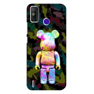 Чохли для TECNO Spark Power 2 (LC8) - Bearbrick Louis Vuitton (PREMIUMPrint) (Яскравий Bearbrick)