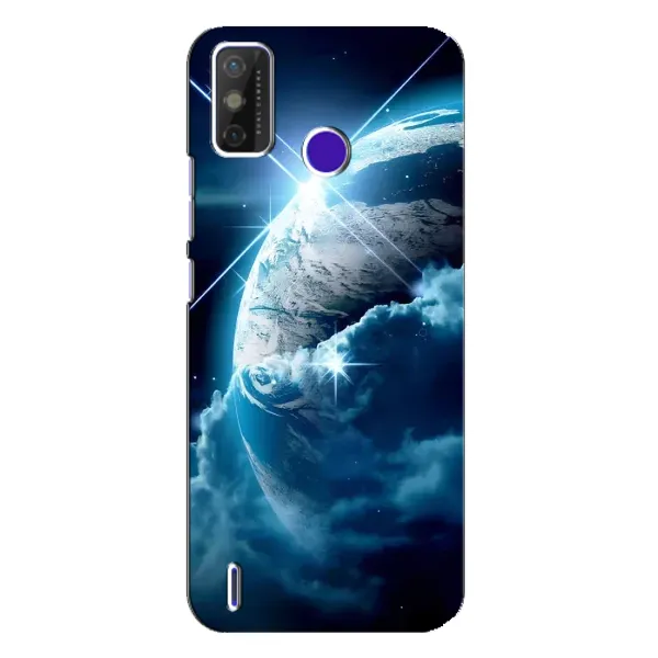 Чехол с принтом «Земля с космоса» для TECNO Spark Power 2 (LC8)