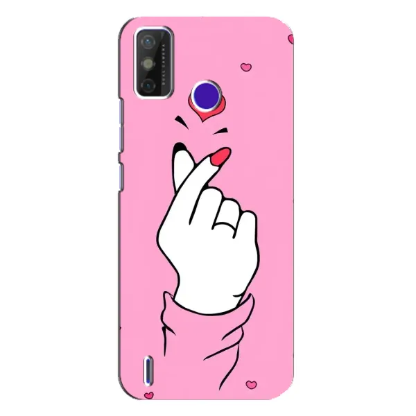 Чехол с принтом «Знак Love» для TECNO Spark Power 2 (LC8)