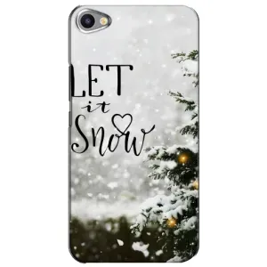Новорічні, Святкові Чохли для Meizu U20 - 2024 год (Let it snow)