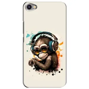 Чохол з Мавпами Meizu U20 - (AlphaPrint) (Макака в навушниках)
