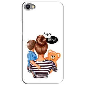 Чохол з друком для Meizu U20 - (Мама з дитинкою) (AlphaPrint) (Мама з синочком)