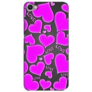 Чехлы для любимой на Мейзу Ю20 (VPrint) (Pink hearts)