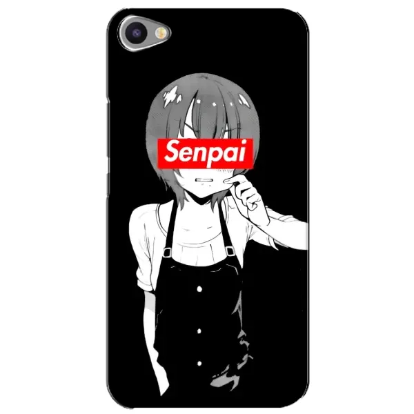 Чохол з принтом «Senpai» для Meizu U20