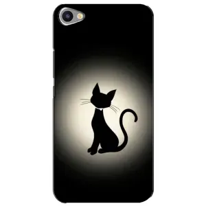 Чохол з принтом для Meizu U20 (AlphaPrint) Модні коти (Силует котика)