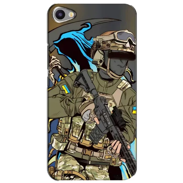 Чохол з принтом «Воїн ЗСУ» для Meizu U20 Чохол з принтом «Воїн ЗСУ» для Meizu U20
