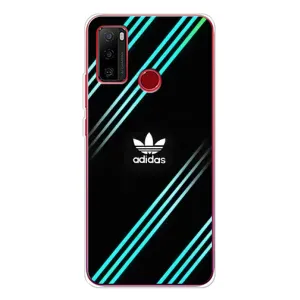 Чохли Адидас для Ulefone Note 10 (AlphaPrint) (Адідас з полосами)