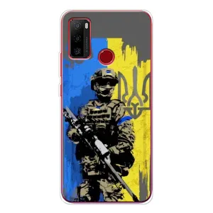 Чехлы с картинкой ЗСУ для Ulefone Note 10 (AlphaPrint) (АРТ солдат)