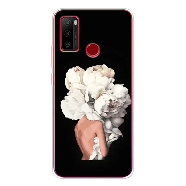 Чохол з принтом «Білі квіти» для Ulefone Note 10 Чохол з принтом «Білі квіти» для Ulefone Note 10