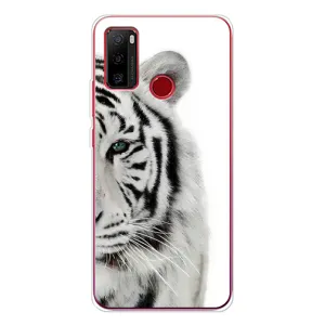 Чохли з картинкою животних Ulefone Note 10 (Білий Тигр)