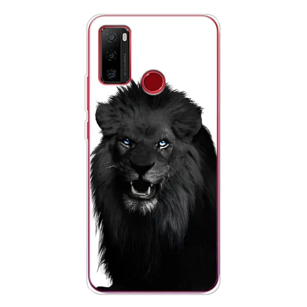 Чохол з принтом «Чорний ЛЕВ» для Ulefone Note 10