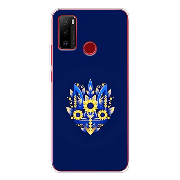 Чохол з принтом «Квітковий Герб» для Ulefone Note 10