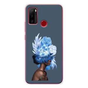 Чехлы (ART) Цветы на Ulefone Note 10 (VPrint) (Квіти на голові)