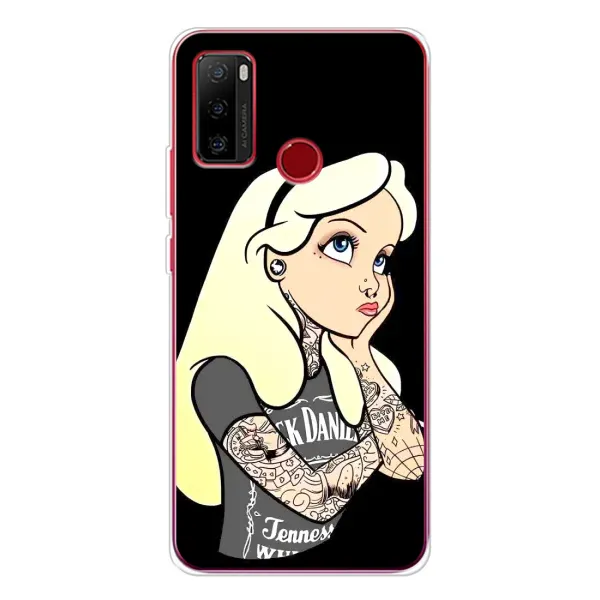 Чохол з принтом «Дівчина в тату» для Ulefone Note 10