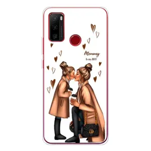 Чохол з друком для Ulefone Note 10 - (Мама з дитинкою) (AlphaPrint) (Донька і мама)