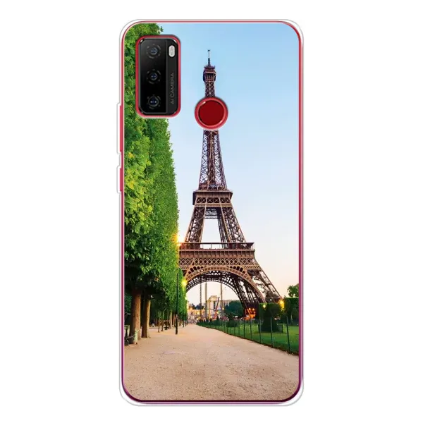 Чохол з принтом «Дорога до Парижу» для Ulefone Note 10
