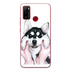 Чехлы с собаками для Ulefone Note 10 (VPrint) (Довольный Хаски)