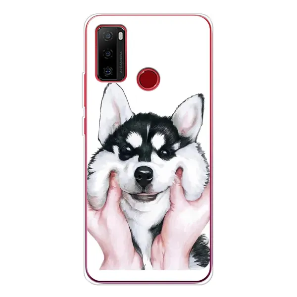 Чехол с принтом «Довольный Хаски» для Ulefone Note 10 Чехол с принтом «Довольный Хаски» для Ulefone Note 10