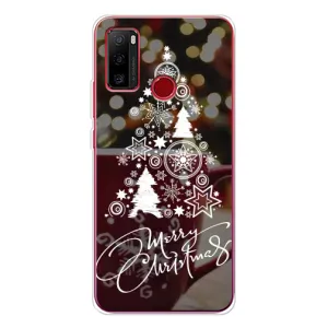Різдвяні Чохли для Ulefone Note 10 (VPrint) (Ялинка яскрава)