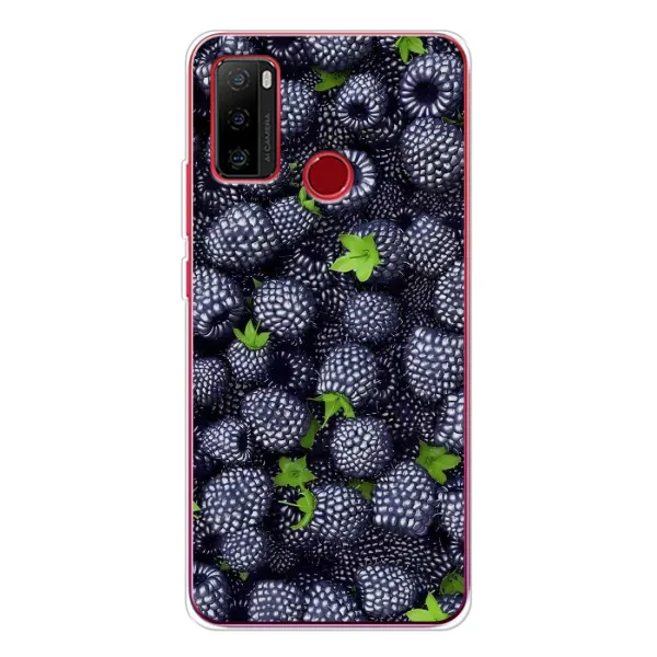 Чохол з принтом «Ожина» для Ulefone Note 10
