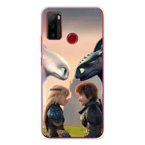 Чохол як приборкати дракона на Ulefone Note 10 (Гикавка і Астрід)