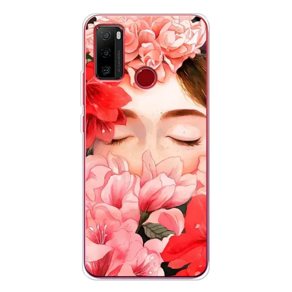Чохол з принтом «Очі в квітах» для Ulefone Note 10 Чохол з принтом «Очі в квітах» для Ulefone Note 10