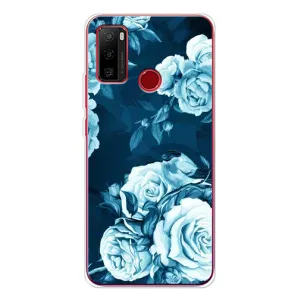 Чехлы (ART) Цветы на Ulefone Note 10 (VPrint) (Блактині бутони)