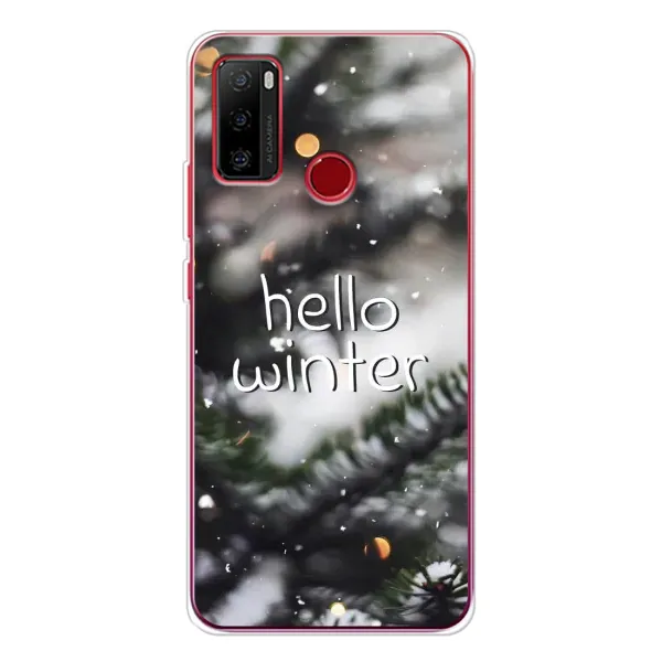 Чохол з принтом «Hello winter» для Ulefone Note 10