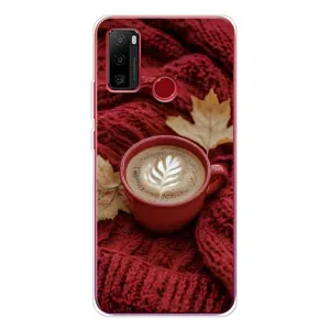 Чохол з унікальним дизайном 'Осінь з кавою' для Ulefone Note 10 (Кава на ковдрі)