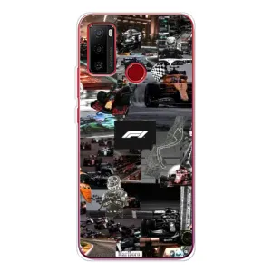 Чохол Формула1 на Ulefone Note 10 (Гоночний колаж Ф1)