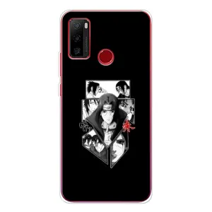 Чохли на тему: Ітачи Учіха для Ulefone Note 10 (AlphaPrint) (колаж Ітачі)