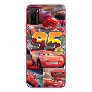 Силіконовий чохол Маквін для Ulefone Note 10 (Колаж Блискавка Маквін)