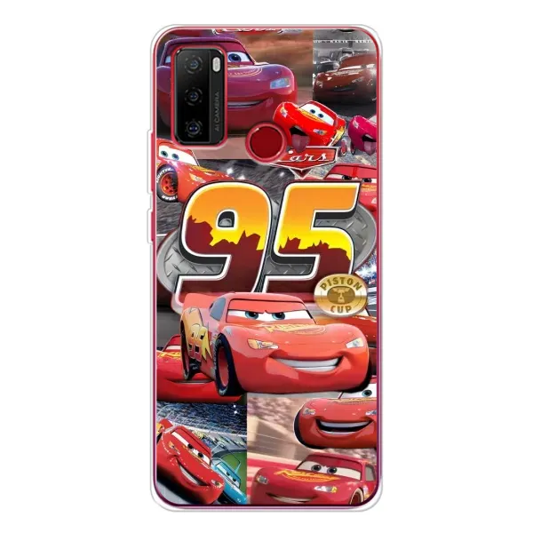Чохол з принтом «Колаж Блискавка Маквін» для Ulefone Note 10