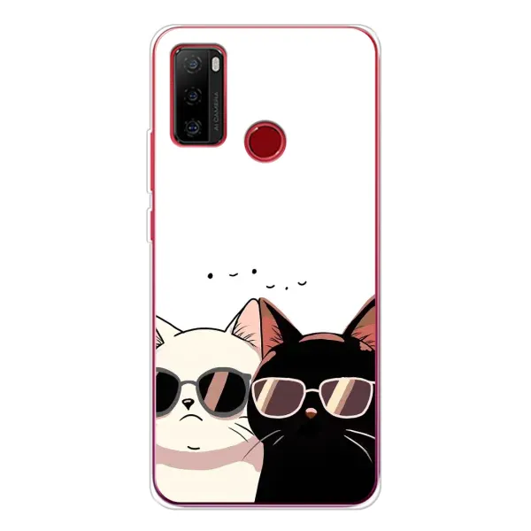 Чохол з принтом «Коти в окулярах» для Ulefone Note 10 Чохол з принтом «Коти в окулярах» для Ulefone Note 10