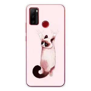 Чохол на Нот 10 з Котиками (VPrint) (Котик падає)