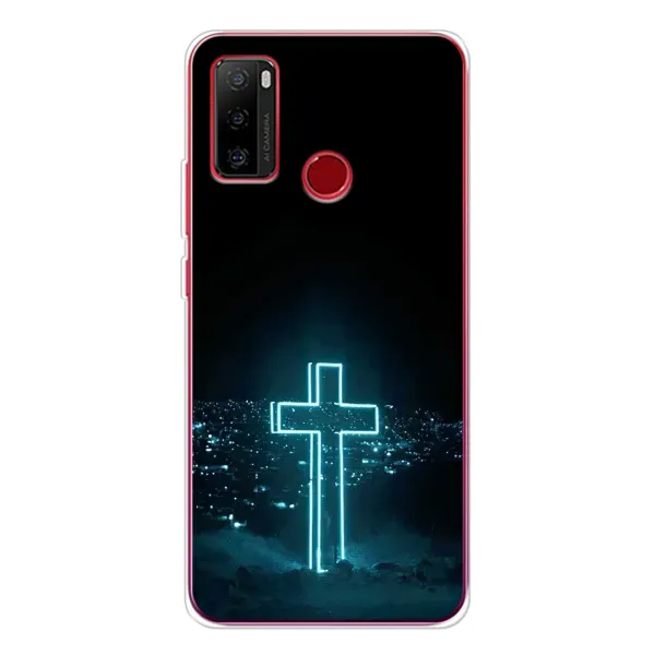 Чохол з принтом «Хрест і місто» для Ulefone Note 10