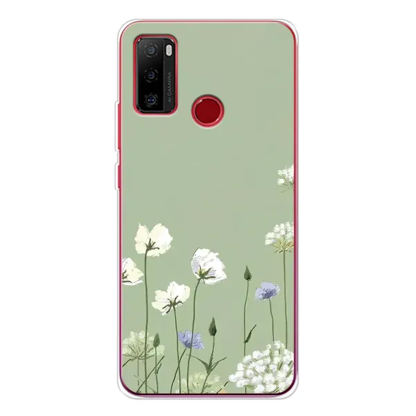 Чохол з принтом «Квіти на зеленому» для Ulefone Note 10 Чохол з принтом «Квіти на зеленому» для Ulefone Note 10