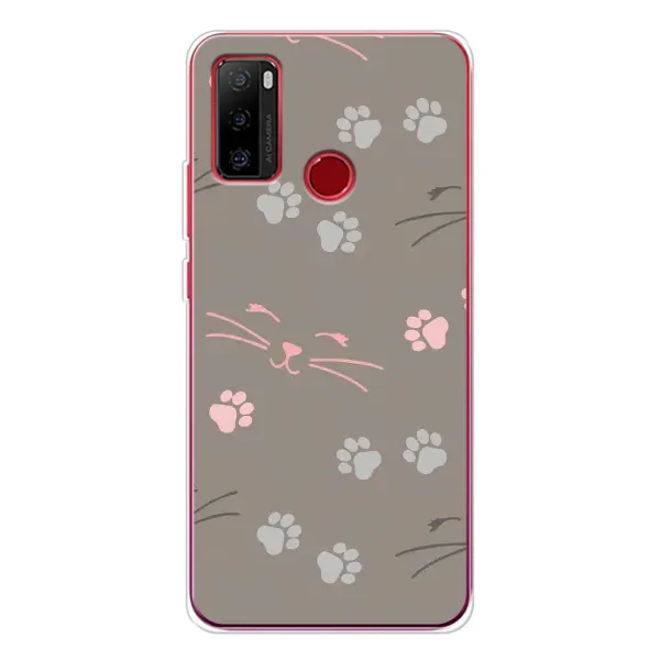 Чохол з принтом «Лапи і вуса» для Ulefone Note 10 Чохол з принтом «Лапи і вуса» для Ulefone Note 10