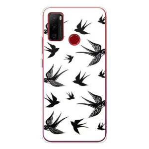 Чохол з пташками на Ulefone Note 10 (VPrint) (Ластівки)