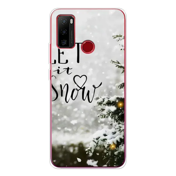 Чохол з принтом «Let it snow» для Ulefone Note 10