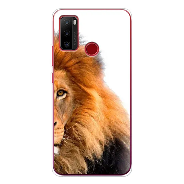 Чохол з принтом «Лев грива» для Ulefone Note 10
