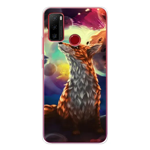 Чохол з принтом «Лисичка в космосі» для Ulefone Note 10 Чохол з принтом «Лисичка в космосі» для Ulefone Note 10