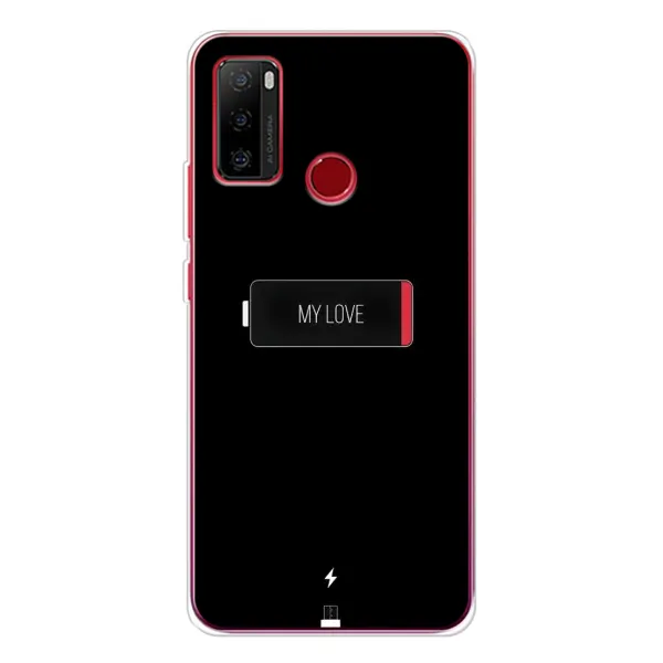 Чохол з принтом «Love battery» для Ulefone Note 10