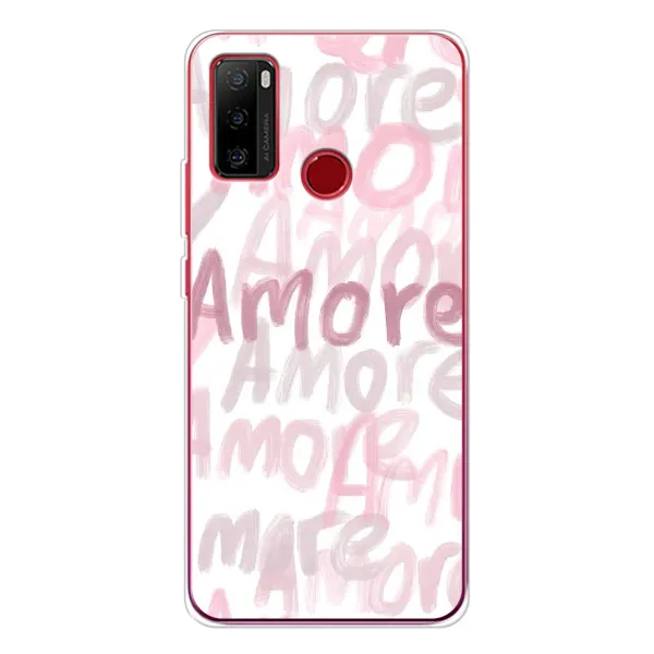 Чохол з принтом «Аморе любов» для Ulefone Note 10