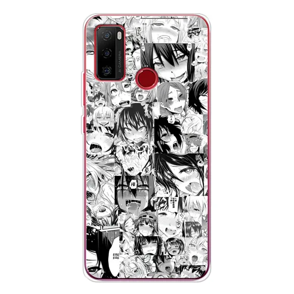 Чохол з принтом «Ahegao manga» для Ulefone Note 10