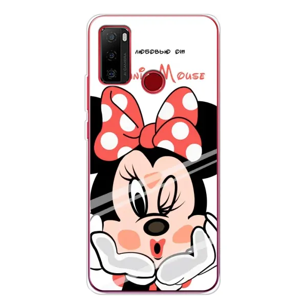 Чохол з принтом «Маус Мінні» для Ulefone Note 10