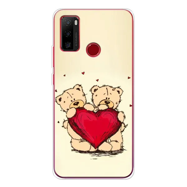 Чохол з принтом «Медвежата» для Ulefone Note 10