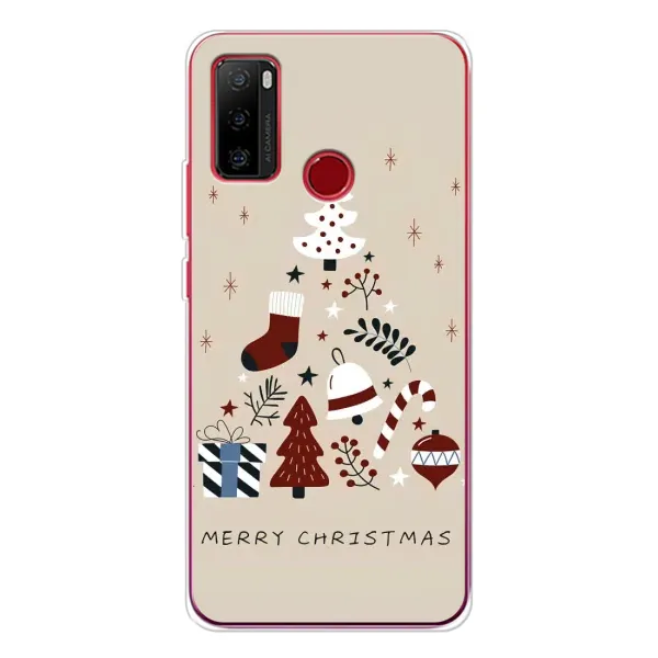 Чохол з принтом «Merry Christmas» для Ulefone Note 10